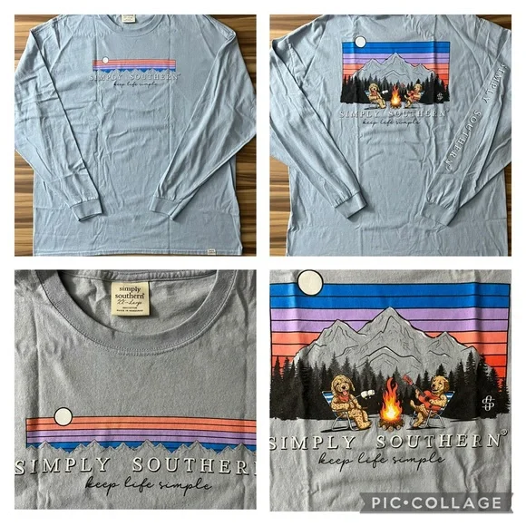 Womens Clothes 4 Piece Bundle Simply Southern Tees Size XXL (20-22) - Picture 4 of 7